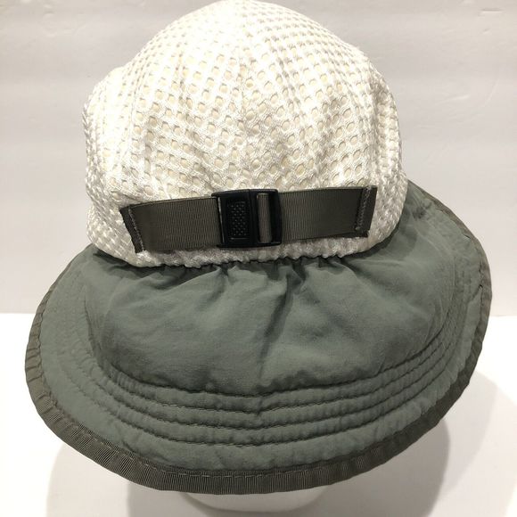 VTG Patagonia Mens Hat Cap White Bimini Fly Fishing Long Bill Hiking Outdoor USA - Picture 6 of 10